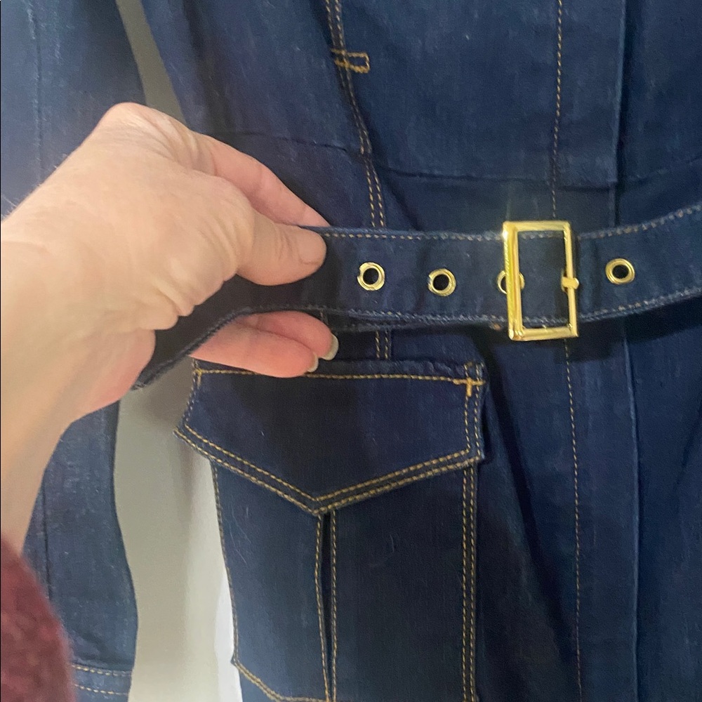 INC DENIM DRESS - Picture 4 of 9